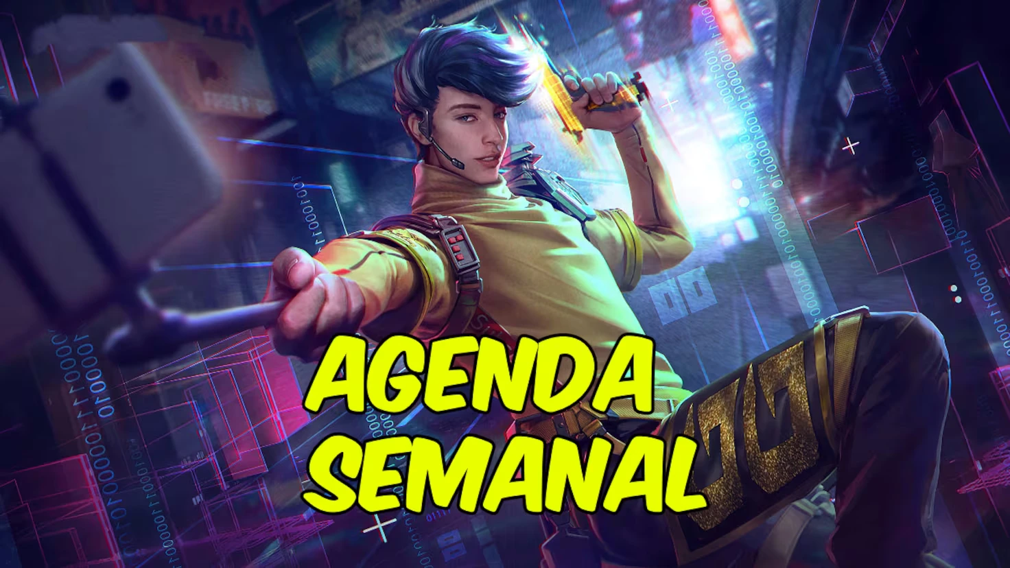 Agenda semanal free fire